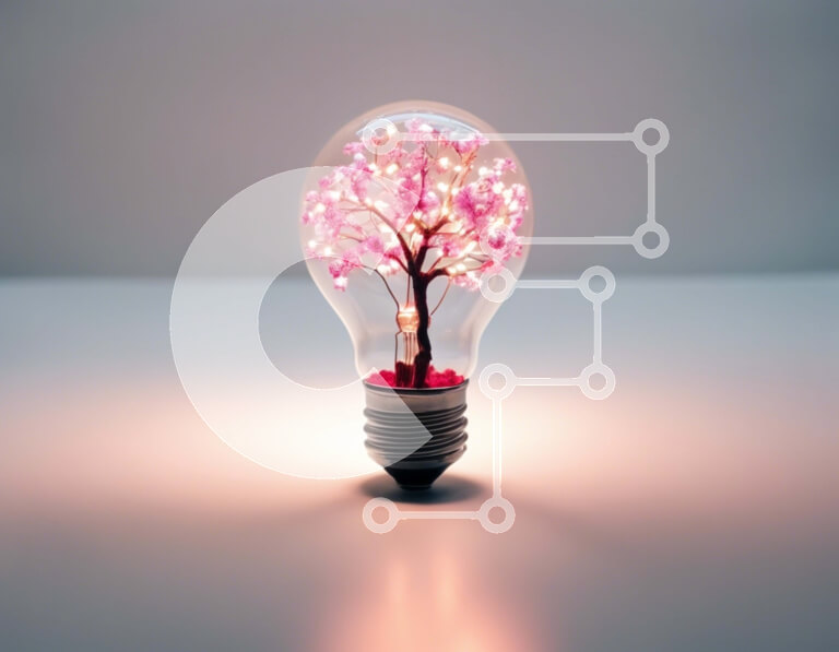 Intra Συλλεκτικό Ξύλινο Παζλ Plywood  4mm - Τεχνητό δέντρο μέσα σε λάμπα φωτός Σε Ξύλινο Κουτί - Διαστάσεις Puzzle: 10x10 cm – 25 κομμάτια