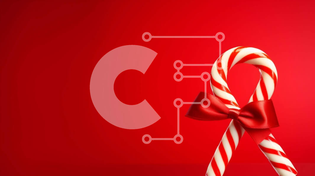 Intra Συλλεκτικό Ξύλινο Παζλ Plywood  4mm - Χριστουγεννιάτικο ζαχαροκάλαμο με κόκκινο και λευκό περιτύλιγμα Σε Ξύλινο Κουτί - Διαστάσεις: 10x10 cm – 25 κομμάτια