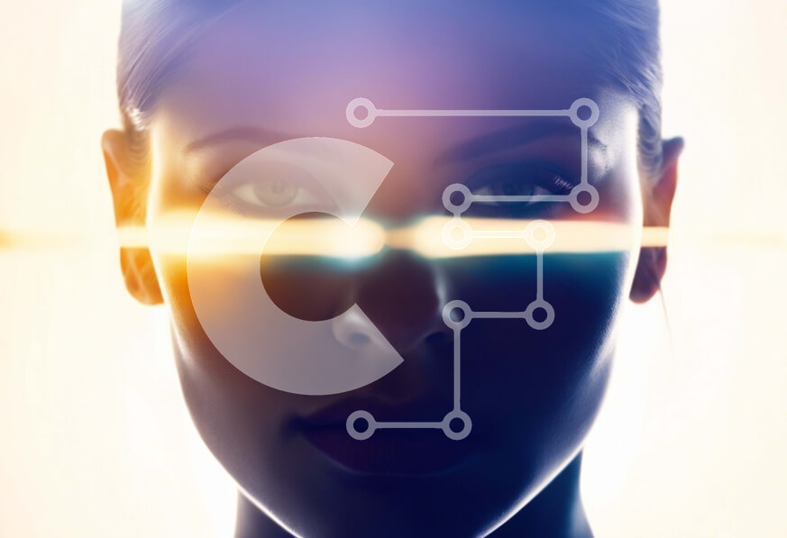 Intra Συλλεκτικό Ξύλινο Παζλ Plywood  4mm - Μυστηριώδης και σαγηνευτική γυναίκα με κρυφό πρόσωπο Σε Ξύλινο Κουτί - Διαστάσεις Puzzle: 10x10 cm – 25 κομμάτια