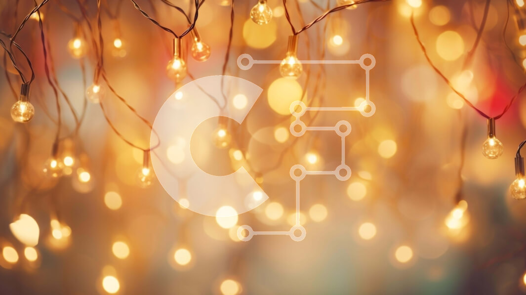 Intra Συλλεκτικό Ξύλινο Παζλ Plywood  4mm - Φώτα χορδών για εορταστική διακόσμηση και ατμόσφαιρα Σε Ξύλινο Κουτί - Διαστάσεις Puzzle: 10x10 cm – 25 κομμάτια