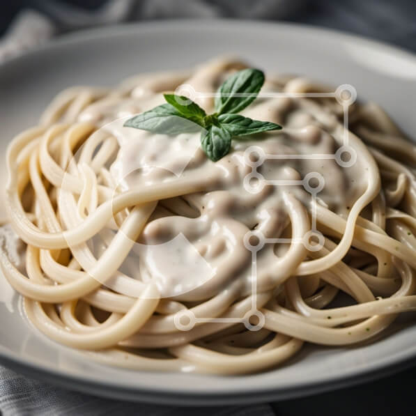 Σετ των 2 Intra Συλλεκτικό Ξύλινο Παζλ Plywood  4mm - Νόστιμο πιάτο σπαγγέτι με σάλτσα κρέατος και φρέσκο ​​βασιλικό Σε Ξύλινο Κουτί - Διαστάσεις: 10x10 cm – 25 κομμάτια