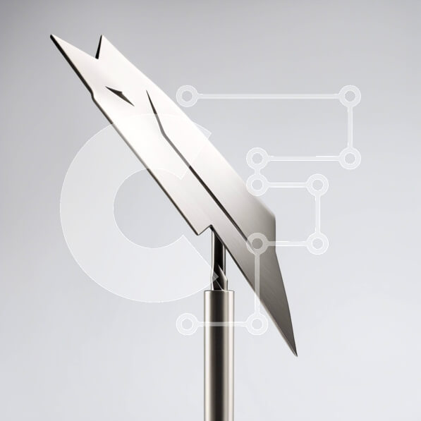 Intra Συλλεκτικό Ξύλινο Παζλ Plywood  4mm - Όμορφο μεταλλικό γλυπτό ενός ιπτάμενου πουλιού Σε Ξύλινο Κουτί - Διαστάσεις Puzzle: 10x10 cm – 25 κομμάτια