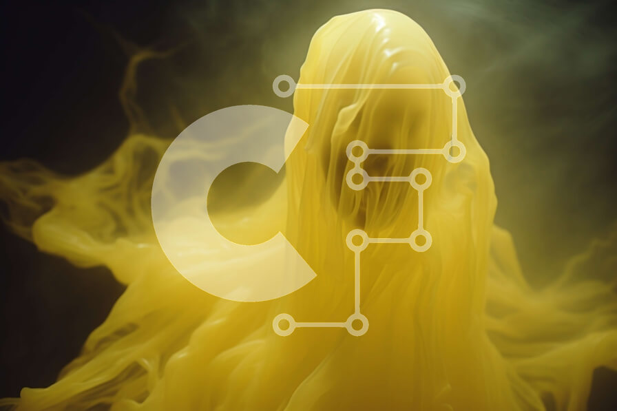 Intra Συλλεκτικό Ξύλινο Παζλ Plywood  4mm - Κίτρινο υγρό που επιπλέει στον αέρα Σε Ξύλινο Κουτί - Διαστάσεις Puzzle: 10x10 cm – 25 κομμάτια