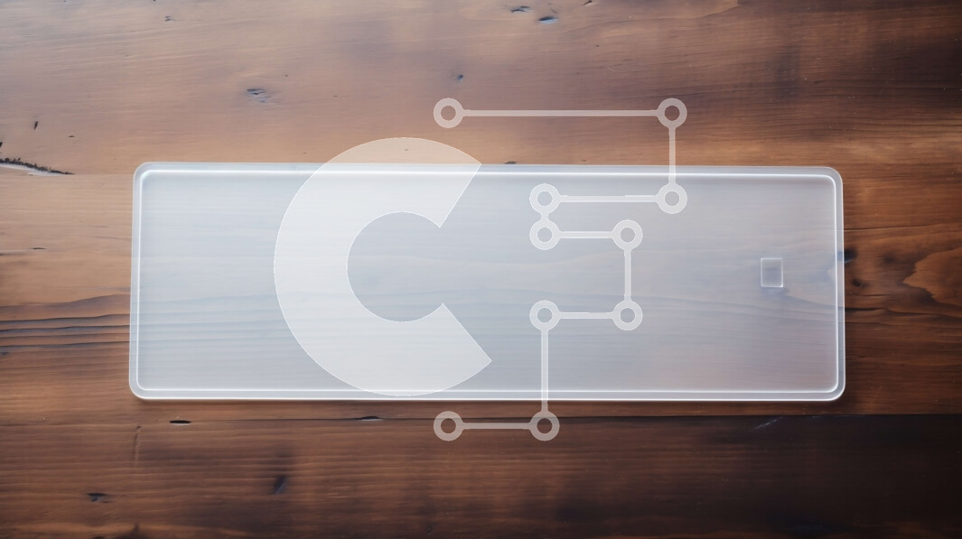 Intra Συλλεκτικό Ξύλινο Παζλ Plywood  4mm - Διαφανές πλαστικό δοχείο σε ημιτελές ξύλινο τραπέζι Σε Ξύλινο Κουτί - Διαστάσεις: 10x10 cm – 25 κομμάτια