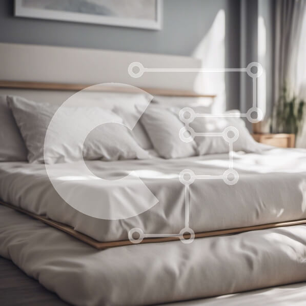 Intra Συλλεκτικό Ξύλινο Παζλ Plywood  4mm - Φωτεινό και άνετο υπνοδωμάτιο με φυσικό φως Σε Ξύλινο Κουτί - Διαστάσεις Puzzle: 10x10 cm – 25 κομμάτια