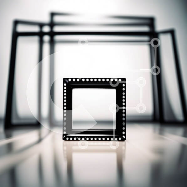 Intra Συλλεκτικό Ξύλινο Παζλ Plywood  4mm - Ασπρόμαυρη φωτογραφία άνδρα με κοστούμι με χαρτοφύλακα Σε Ξύλινο Κουτί - Διαστάσεις Puzzle: 10x10 cm – 25 κομμάτια