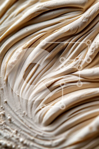 Σετ των 2 Intra Συλλεκτικό Ξύλινο Παζλ Plywood  4mm - Κοντινή όψη του απολαυστικού παγωτού βανίλιας με στροβιλισμούς φοντάν σοκολάτας Σε Ξύλινο Κουτί - Διαστάσεις: 10x10 cm – 25 κομμάτια