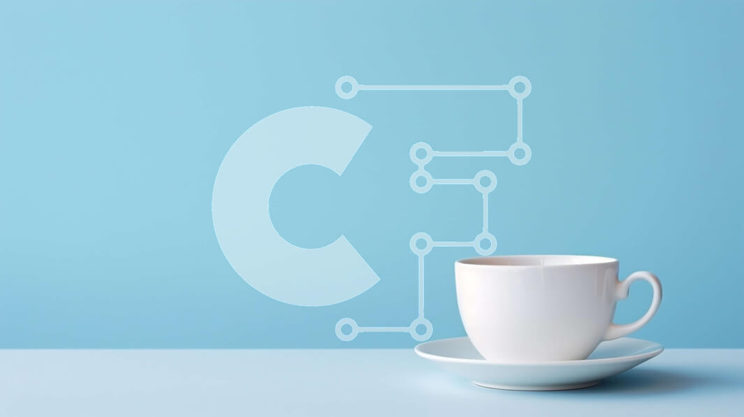 Σετ των 2 Intra Συλλεκτικό Ξύλινο Παζλ Plywood  4mm - Λευκό φλιτζάνι καφέ και πιατάκι σε μπλε φόντο Σε Ξύλινο Κουτί - Διαστάσεις: 10x10 cm – 25 κομμάτια