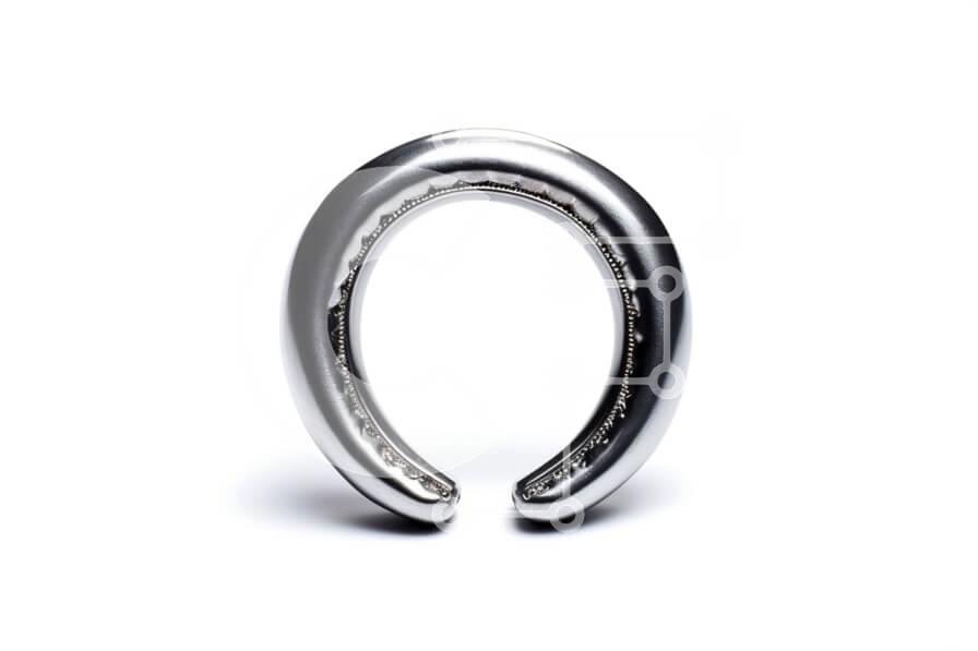 Intra Συλλεκτικό Ξύλινο Παζλ Plywood  4mm - Όμορφη εικόνα ενός γυαλισμένου ασημένιου πέταλου Σε Ξύλινο Κουτί - Διαστάσεις: 10x10 cm – 25 κομμάτια