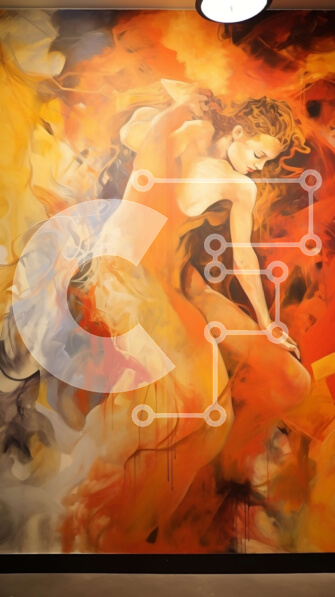 Σετ των 2 Intra Συλλεκτικό Ξύλινο Παζλ Plywood  4mm - Γαλήνια εικόνα της γυναίκας στον βράχο βράχου με τον ταραγμένο ωκεανό Σε Ξύλινο Κουτί - Διαστάσεις: 10x10 cm – 25 κομμάτια