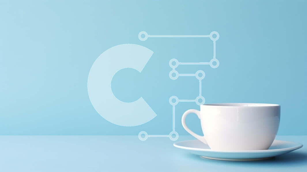 Σετ των 2 Intra Συλλεκτικό Ξύλινο Παζλ Plywood  4mm - Λευκό φλιτζάνι καφέ σε μπλε επιφάνεια Σε Ξύλινο Κουτί - Διαστάσεις: 10x10 cm – 25 κομμάτια