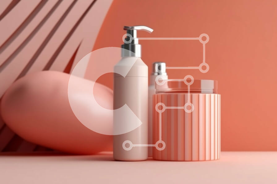 Intra Συλλεκτικό Ξύλινο Παζλ Plywood  4mm - Όμορφη εικόνα ενός ροζ και λευκού μπάνιου Σε Ξύλινο Κουτί - Διαστάσεις Puzzle: 10x10 cm – 25 κομμάτια