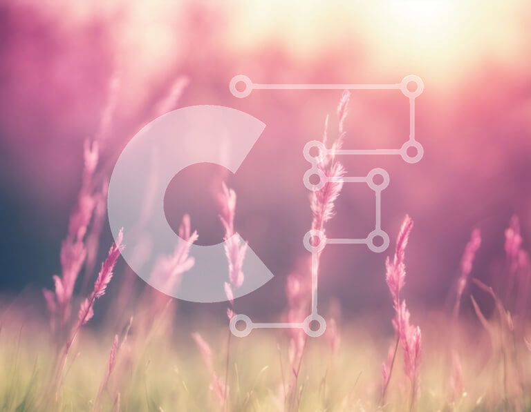 Intra Συλλεκτικό Ξύλινο Παζλ Plywood  4mm - Πεδίο με μωβ χλόη που φυσά στον άνεμο στο ηλιοβασίλεμα Σε Ξύλινο Κουτί - Διαστάσεις: 10x10 cm – 25 κομμάτια