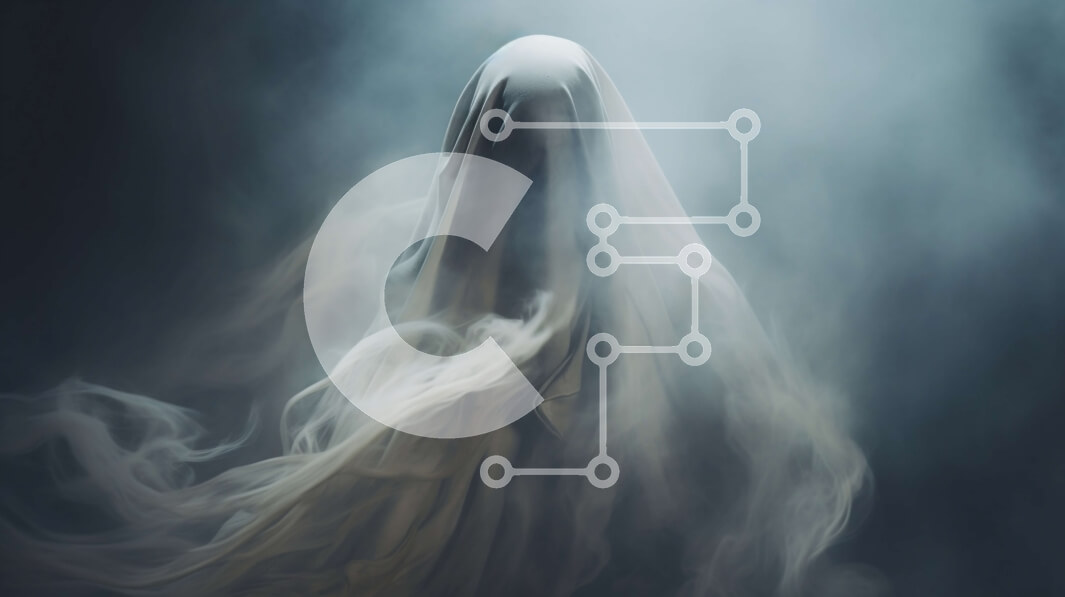 Intra Συλλεκτικό Ξύλινο Παζλ Plywood  4mm - Ghostly Figure in Dark with Smoke and Mist Σε Ξύλινο Κουτί - Διαστάσεις Puzzle: 10x10 cm – 25 κομμάτια