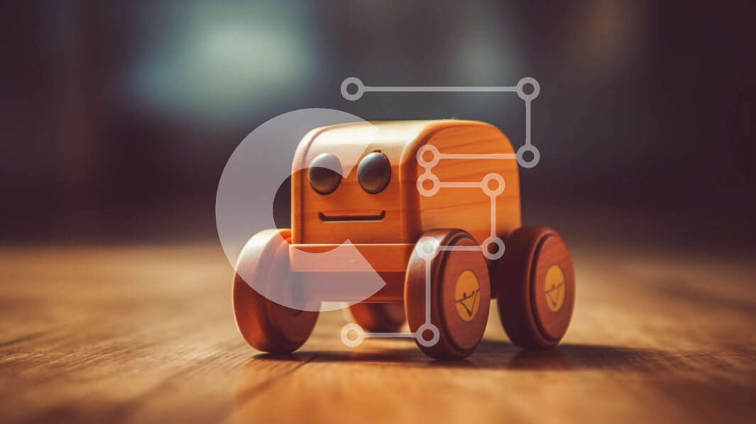 Intra Συλλεκτικό Ξύλινο Παζλ Plywood  4mm - Ξύλινο παιχνίδι αυτοκίνητο Σε Ξύλινο Κουτί - Διαστάσεις: 10x10 cm – 25 κομμάτια