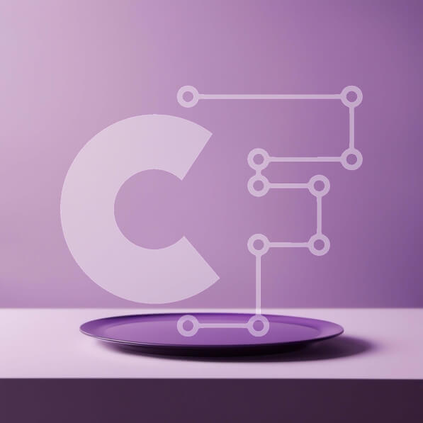 Intra Συλλεκτικό Ξύλινο Παζλ Plywood  4mm - Μωβ πιάτο σε λευκό τραπέζι Σε Ξύλινο Κουτί - Διαστάσεις: 10x10 cm – 25 κομμάτια