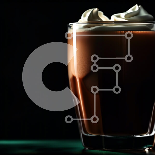 Σετ των 2 Intra Συλλεκτικό Ξύλινο Παζλ Plywood  4mm - Αφεθείτε σε ένα πλούσιο Milkshake σοκολάτας με σαντιγί Σε Ξύλινο Κουτί - Διαστάσεις: 10x10 cm – 25 κομμάτια