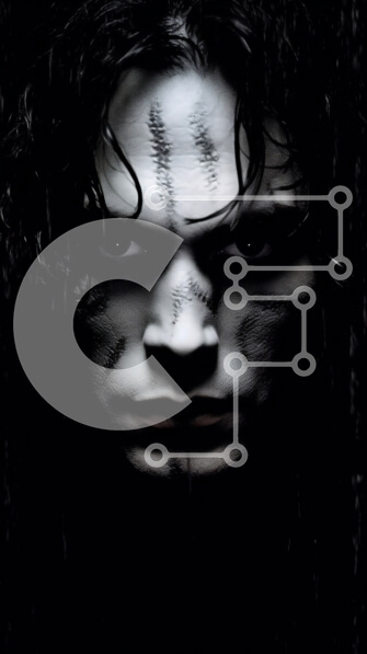 Intra Συλλεκτικό Ξύλινο Παζλ Plywood  4mm - Εκπληκτικό πορτρέτο ενός ατόμου με γοτθική εμφάνιση και κυνόδοντες Σε Ξύλινο Κουτί - Διαστάσεις Puzzle: 10x10 cm – 25 κομμάτια