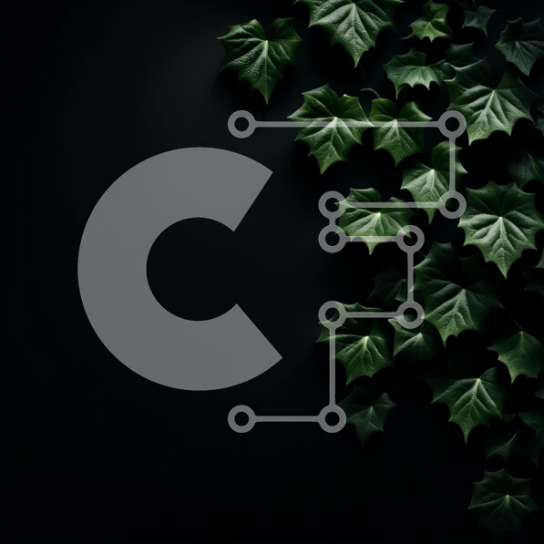 Intra Συλλεκτικό Ξύλινο Παζλ Plywood  4mm - Όμορφη κινηματογράφηση σε πρώτο πλάνο φυλλώδους φυτού σε σκοτεινό φόντο Σε Ξύλινο Κουτί - Διαστάσεις: 10x10 cm – 25 κομμάτια