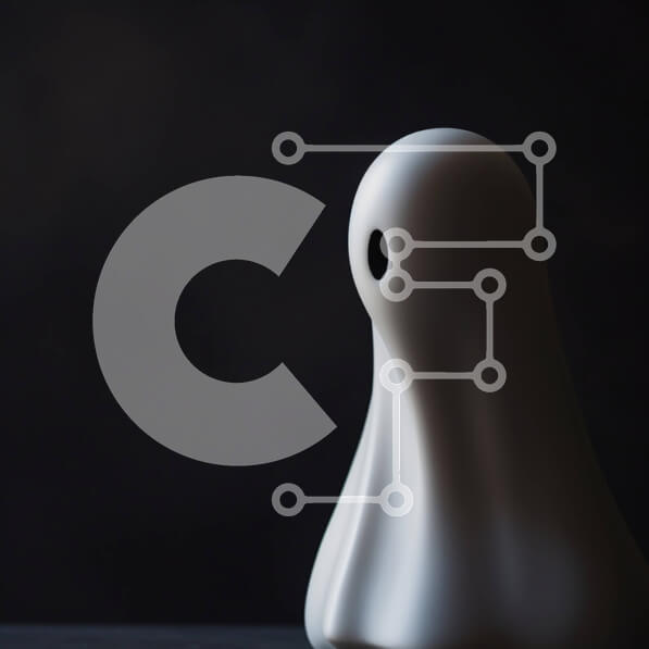 Intra Συλλεκτικό Ξύλινο Παζλ Plywood  4mm - Λευκό ειδώλιο φάντασμα στο τραπέζι Σε Ξύλινο Κουτί - Διαστάσεις Puzzle: 10x10 cm – 25 κομμάτια