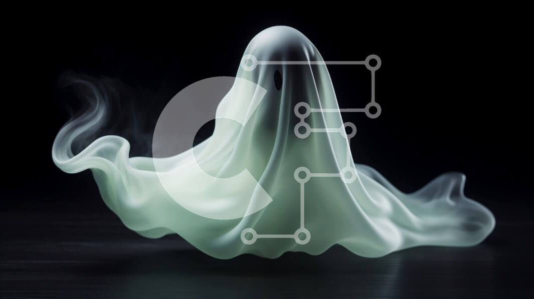 Intra Συλλεκτικό Ξύλινο Παζλ Plywood  4mm - Αντικείμενο σε σχήμα φαντάσματος που επιπλέει στον αέρα με καπνό Σε Ξύλινο Κουτί - Διαστάσεις Puzzle: 10x10 cm – 25 κομμάτια