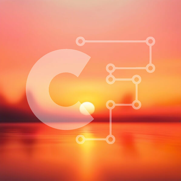 Intra Συλλεκτικό Ξύλινο Παζλ Plywood  4mm - Γαλήνιο ηλιοβασίλεμα πάνω από το νερό Σε Ξύλινο Κουτί - Διαστάσεις: 10x10 cm – 25 κομμάτια