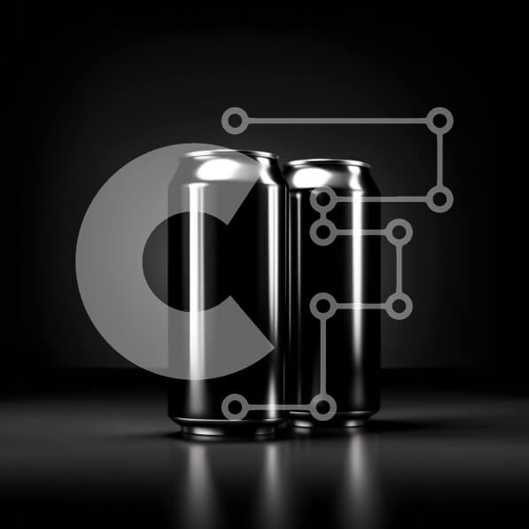 Σετ των 2 Intra Συλλεκτικό Ξύλινο Παζλ Plywood  4mm - Κομψά και αναζωογονητικά κουτιά αναψυκτικού σε σκούρο φόντο Σε Ξύλινο Κουτί - Διαστάσεις: 10x10 cm – 25 κομμάτια