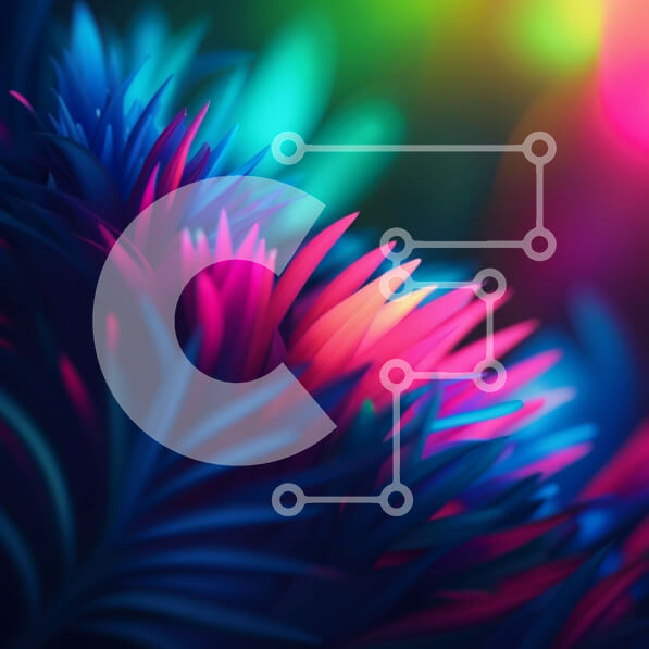 Intra Συλλεκτικό Ξύλινο Παζλ Plywood  4mm - Ζωντανό πολύχρωμο φυτό με πολύχρωμα φύλλα Σε Ξύλινο Κουτί - Διαστάσεις: 10x10 cm – 25 κομμάτια