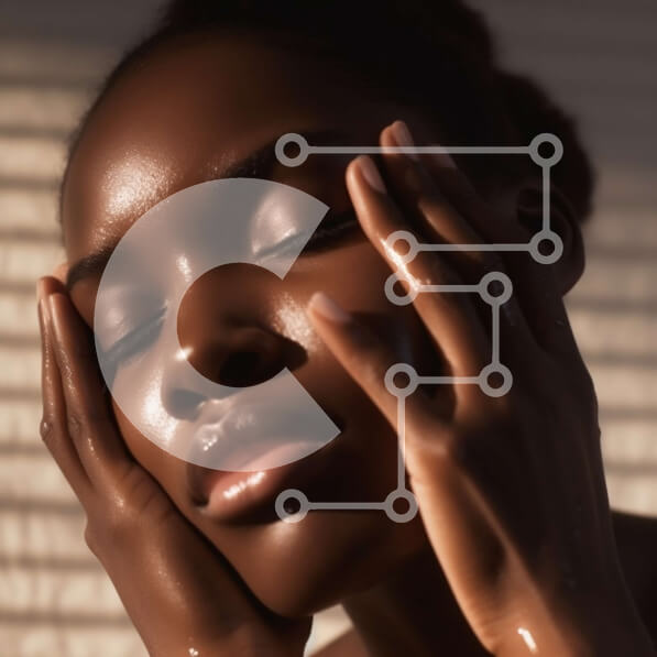 Σετ των 2 Intra Συλλεκτικό Ξύλινο Παζλ Plywood  4mm - Εκπληκτικό ασπρόμαυρο πορτρέτο μιας γυναίκας με μακριά μαλλιά Σε Ξύλινο Κουτί - Διαστάσεις: 10x10 cm – 25 κομμάτια