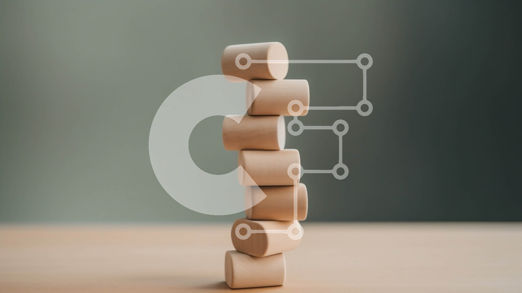 Intra Συλλεκτικό Ξύλινο Παζλ Plywood  4mm - Ξύλινοι λίθοι στοιβαγμένοι σε σχήμα πυραμίδας Σε Ξύλινο Κουτί - Διαστάσεις: 10x10 cm – 25 κομμάτια