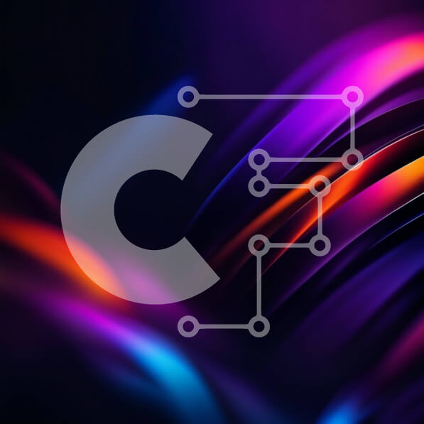 Intra Συλλεκτικό Ξύλινο Παζλ Plywood  4mm - Δυναμικό και ζωντανό αφηρημένο φόντο με ρέουσες γραμμές Σε Ξύλινο Κουτί - Διαστάσεις Puzzle: 10x10 cm – 25 κομμάτια