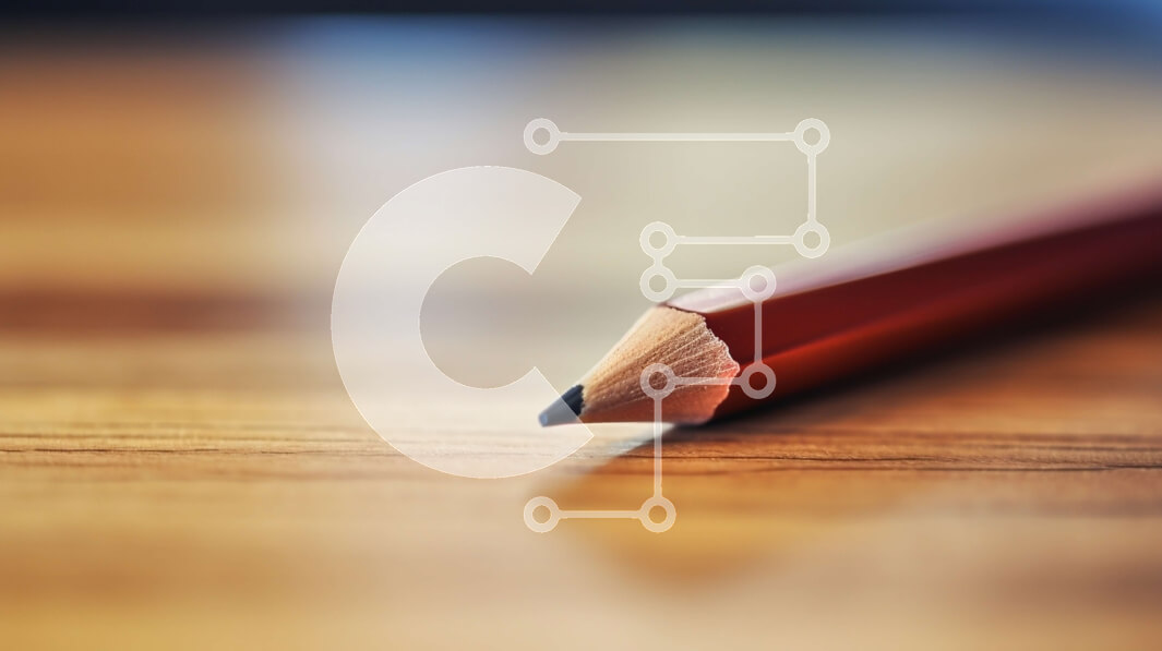 Intra Συλλεκτικό Ξύλινο Παζλ Plywood  4mm - Κόκκινο μολύβι σε ημιτελές ξύλινο τραπέζι Σε Ξύλινο Κουτί - Διαστάσεις: 10x10 cm – 25 κομμάτια