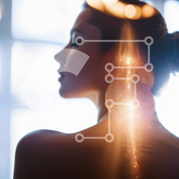 Intra Συλλεκτικό Ξύλινο Παζλ Plywood  4mm - Γυναίκα που στέκεται μπροστά από το ανοιχτό παράθυρο με την πηγή φωτός Σε Ξύλινο Κουτί - Διαστάσεις Puzzle: 10x10 cm – 25 κομμάτια