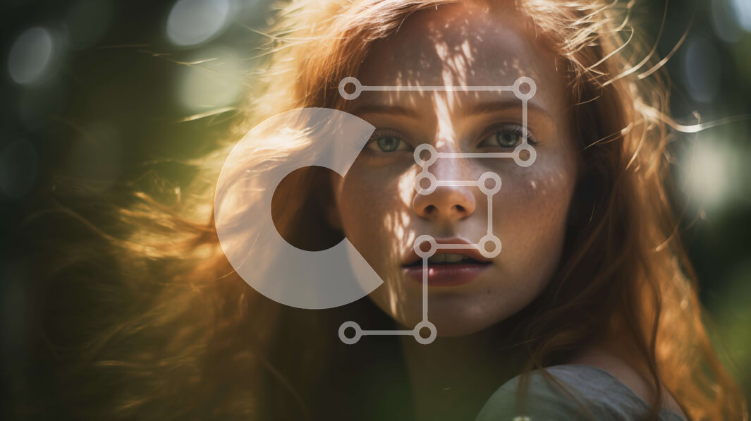 Intra Συλλεκτικό Ξύλινο Παζλ Plywood  4mm - Εκπληκτικό πορτρέτο μιας νεαρής γυναίκας με κόκκινα μαλλιά Σε Ξύλινο Κουτί - Διαστάσεις Puzzle: 10x10 cm – 25 κομμάτια