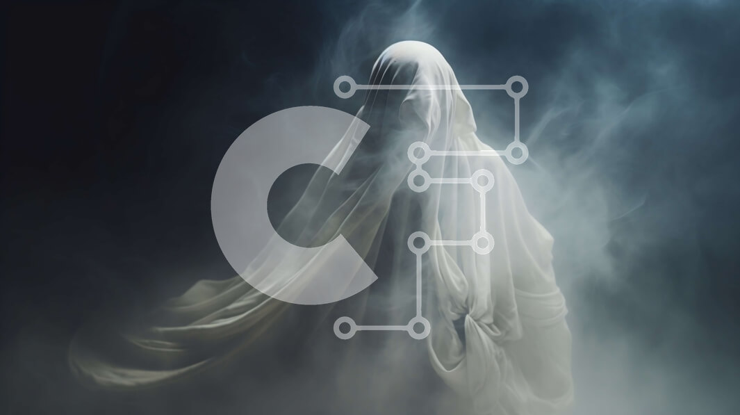 Intra Συλλεκτικό Ξύλινο Παζλ Plywood  4mm - Ghostly Figure in Mist με φτερά απλωμένα Σε Ξύλινο Κουτί - Διαστάσεις Puzzle: 10x10 cm – 25 κομμάτια