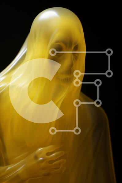 Intra Συλλεκτικό Ξύλινο Παζλ Plywood  4mm - Φανταστική φιγούρα με μακριά, κίτρινα μαλλιά και ανοιχτό στόμα Σε Ξύλινο Κουτί - Διαστάσεις Puzzle: 10x10 cm – 25 κομμάτια