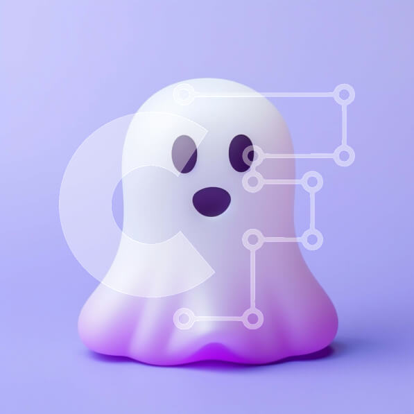 Intra Συλλεκτικό Ξύλινο Παζλ Plywood  4mm - Λαμπερό φάντασμα διακόσμηση λαμπτήρα σε μωβ φόντο Σε Ξύλινο Κουτί - Διαστάσεις Puzzle: 10x10 cm – 25 κομμάτια