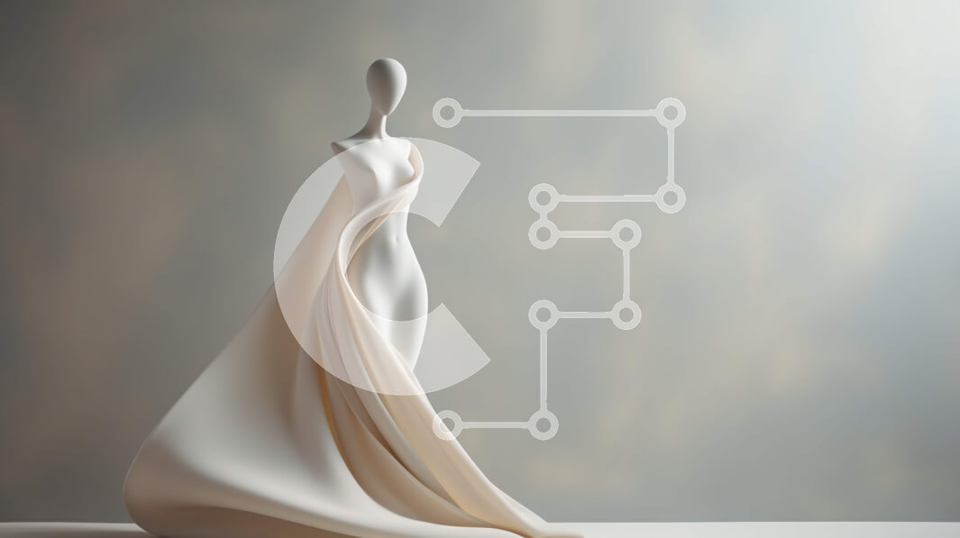 Intra Συλλεκτικό Ξύλινο Παζλ Plywood  4mm - Πλωτό μοντέλο αγάλματος γυναίκας σε λευκό φόρεμα Σε Ξύλινο Κουτί - Διαστάσεις Puzzle: 10x10 cm – 25 κομμάτια