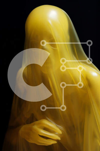 Intra Συλλεκτικό Ξύλινο Παζλ Plywood  4mm - Ημιδιαφανές κίτρινο σχήμα σε περισυλλογή Σε Ξύλινο Κουτί - Διαστάσεις Puzzle: 10x10 cm – 25 κομμάτια