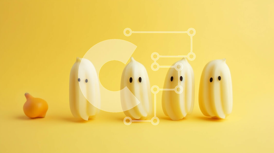 Σετ των 2 Intra Συλλεκτικό Ξύλινο Παζλ Plywood  4mm - Πέντε μοναδικές μπανάνες με γλυπτά πρόσωπα και πορτοκαλί φόντο Σε Ξύλινο Κουτί - Διαστάσεις: 10x10 cm – 25 κομμάτια