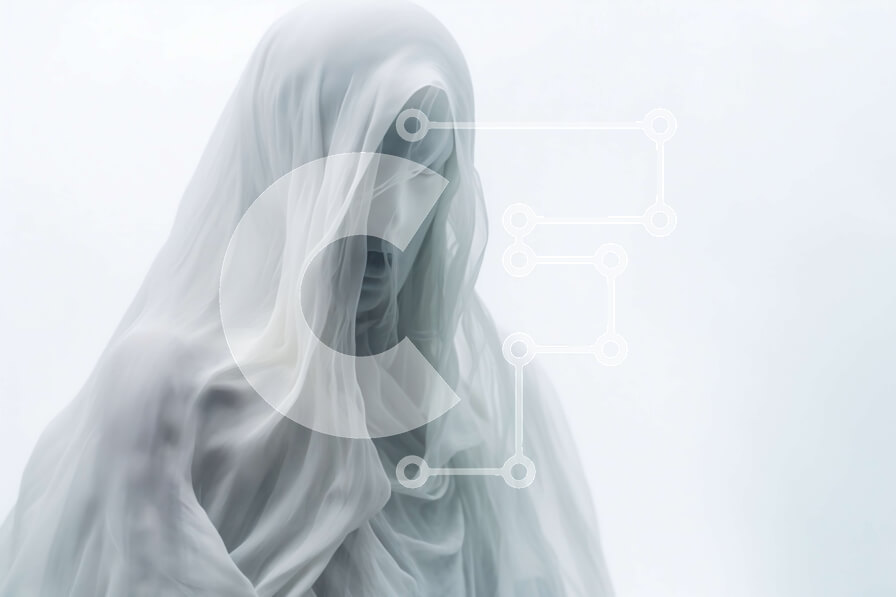 Intra Συλλεκτικό Ξύλινο Παζλ Plywood  4mm - Λευκό άγαλμα αγνώστου ταυτότητας ανθρωποειδούς Σε Ξύλινο Κουτί - Διαστάσεις Puzzle: 10x10 cm – 25 κομμάτια