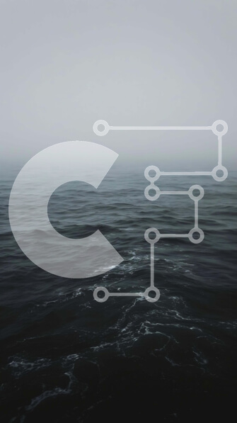 Σετ των 2 Intra Συλλεκτικό Ξύλινο Παζλ Plywood  4mm - Τοπίο ομιχλώδους νερού με κύματα Σε Ξύλινο Κουτί - Διαστάσεις: 10x10 cm – 25 κομμάτια