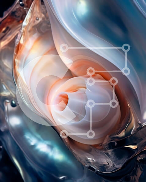 Intra Συλλεκτικό Ξύλινο Παζλ Plywood  4mm - Εκπληκτικό κοντινό πλάνο από κοχύλι με δραματικό φωτισμό Σε Ξύλινο Κουτί - Διαστάσεις: 10x10 cm – 25 κομμάτια