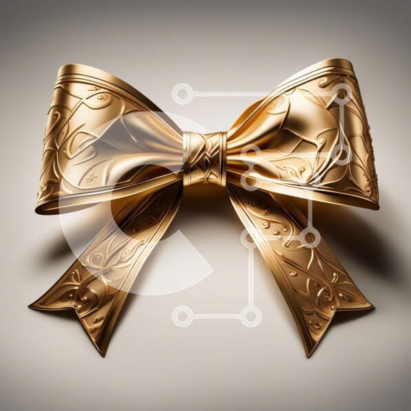 Σετ των 2 Intra Συλλεκτικό Ξύλινο Παζλ Plywood  4mm - Εκπληκτική εικόνα ενός χρυσού τόξου με περίπλοκα σχέδια Σε Ξύλινο Κουτί - Διαστάσεις: 10x10 cm – 25 κομμάτια