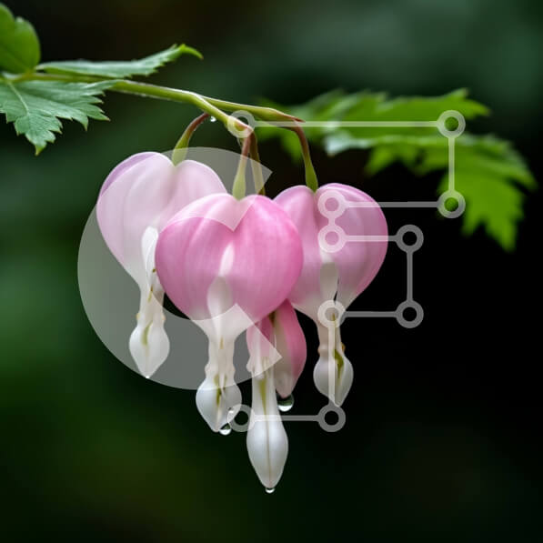 Intra Συλλεκτικό Ξύλινο Παζλ Plywood  4mm - Όμορφη εικόνα ενός ροζ λουλουδιού σε σχήμα καρδιάς σε κοντινή απόσταση Σε Ξύλινο Κουτί - Διαστάσεις: 10x10 cm – 25 κομμάτια