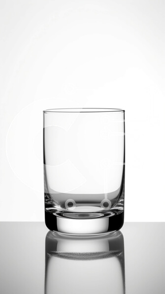 Intra Συλλεκτικό Ξύλινο Παζλ Plywood  4mm - Καθαρό και απλό καθαρό γυαλί σε ανακλαστική επιφάνεια Σε Ξύλινο Κουτί - Διαστάσεις: 10x10 cm – 25 κομμάτια