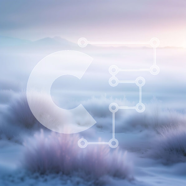 Intra Συλλεκτικό Ξύλινο Παζλ Plywood  4mm - Όμορφη εικόνα ενός χιονισμένου τοπίου με οροσειρά Σε Ξύλινο Κουτί - Διαστάσεις: 10x10 cm – 25 κομμάτια