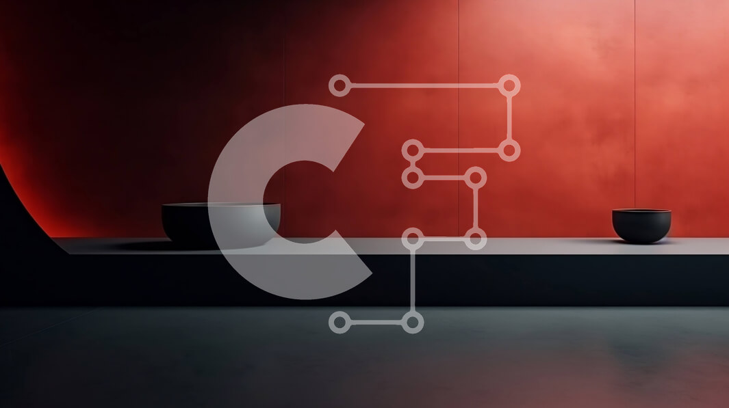 Intra Συλλεκτικό Ξύλινο Παζλ Plywood  4mm - Μαύρο βάζο στο ράφι με φόντο κόκκινο τοίχο Σε Ξύλινο Κουτί - Διαστάσεις Puzzle: 10x10 cm – 25 κομμάτια