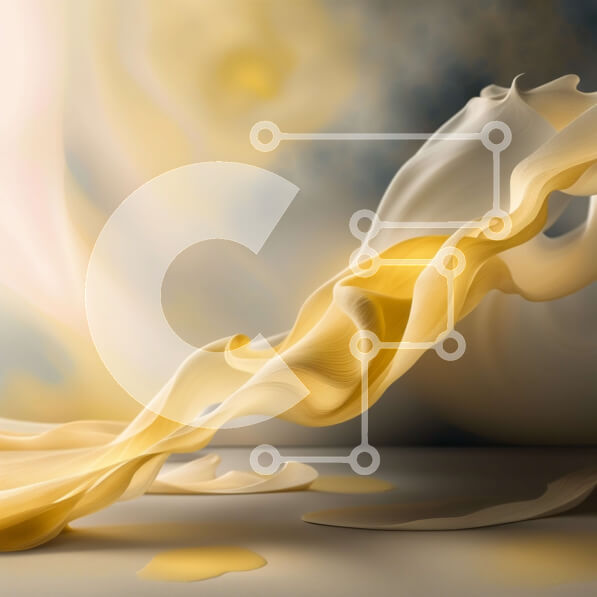 Σετ των 2 Intra Συλλεκτικό Ξύλινο Παζλ Plywood  4mm - Εκπληκτικό κοντινό πορτρέτο μιας γυναίκας με ζωντανό κίτρινο φόντο Σε Ξύλινο Κουτί - Διαστάσεις: 10x10 cm – 25 κομμάτια