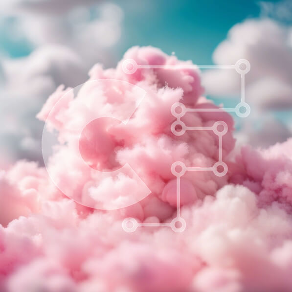 Intra Συλλεκτικό Ξύλινο Παζλ Plywood  4mm - Εκπληκτική εικόνα ενός ροζ σύννεφου στον ουρανό Σε Ξύλινο Κουτί - Διαστάσεις: 10x10 cm – 25 κομμάτια